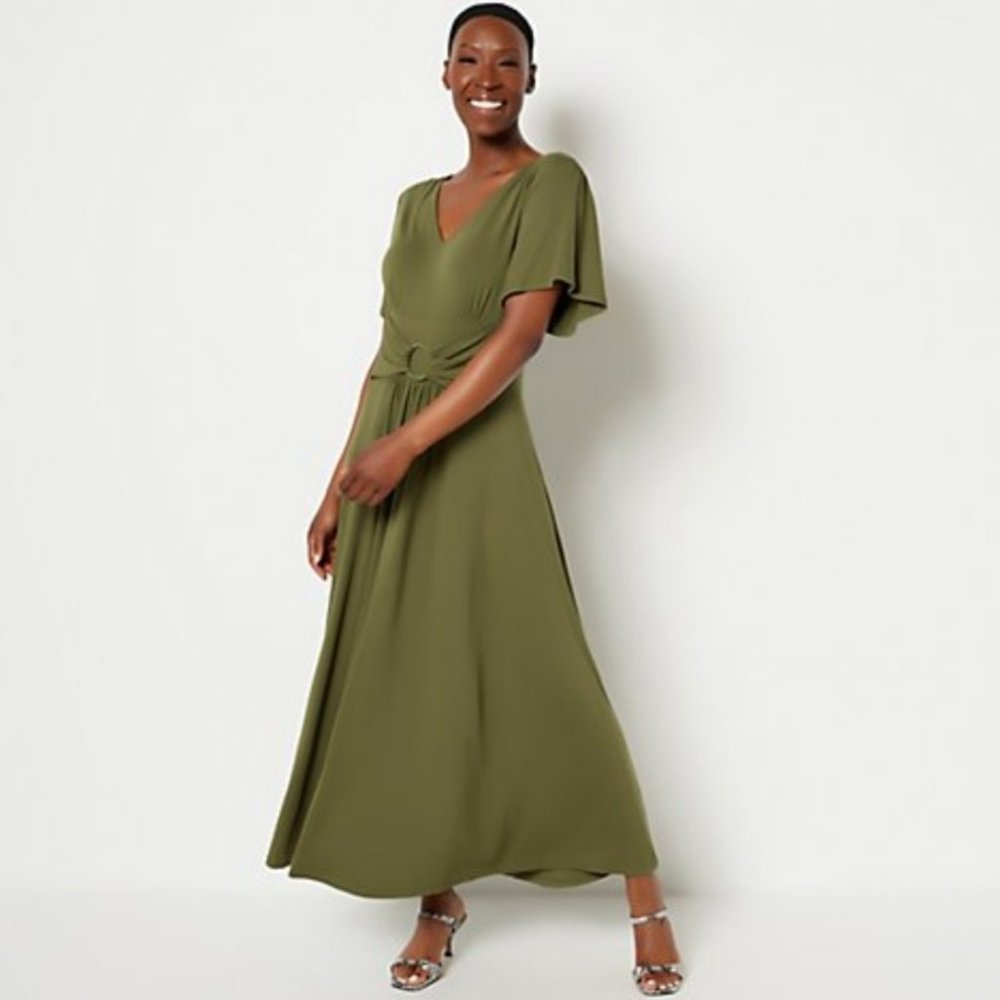 Laurie Felt Lake House Maxi Dress 11915